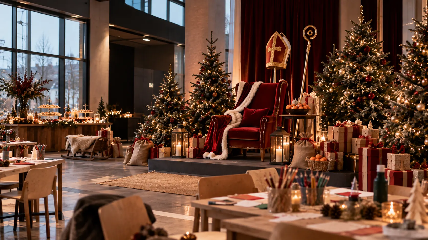 Elegant Saint Nicholas corporate event in Luxembourg