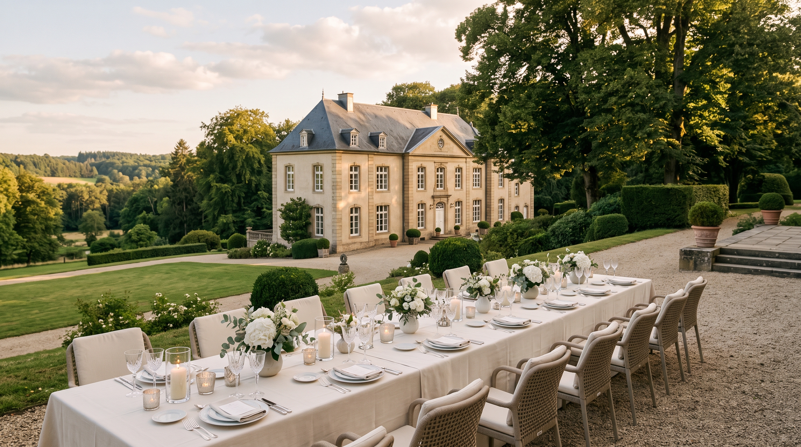 Elegant setting for a luxury team building experience in Luxembourg